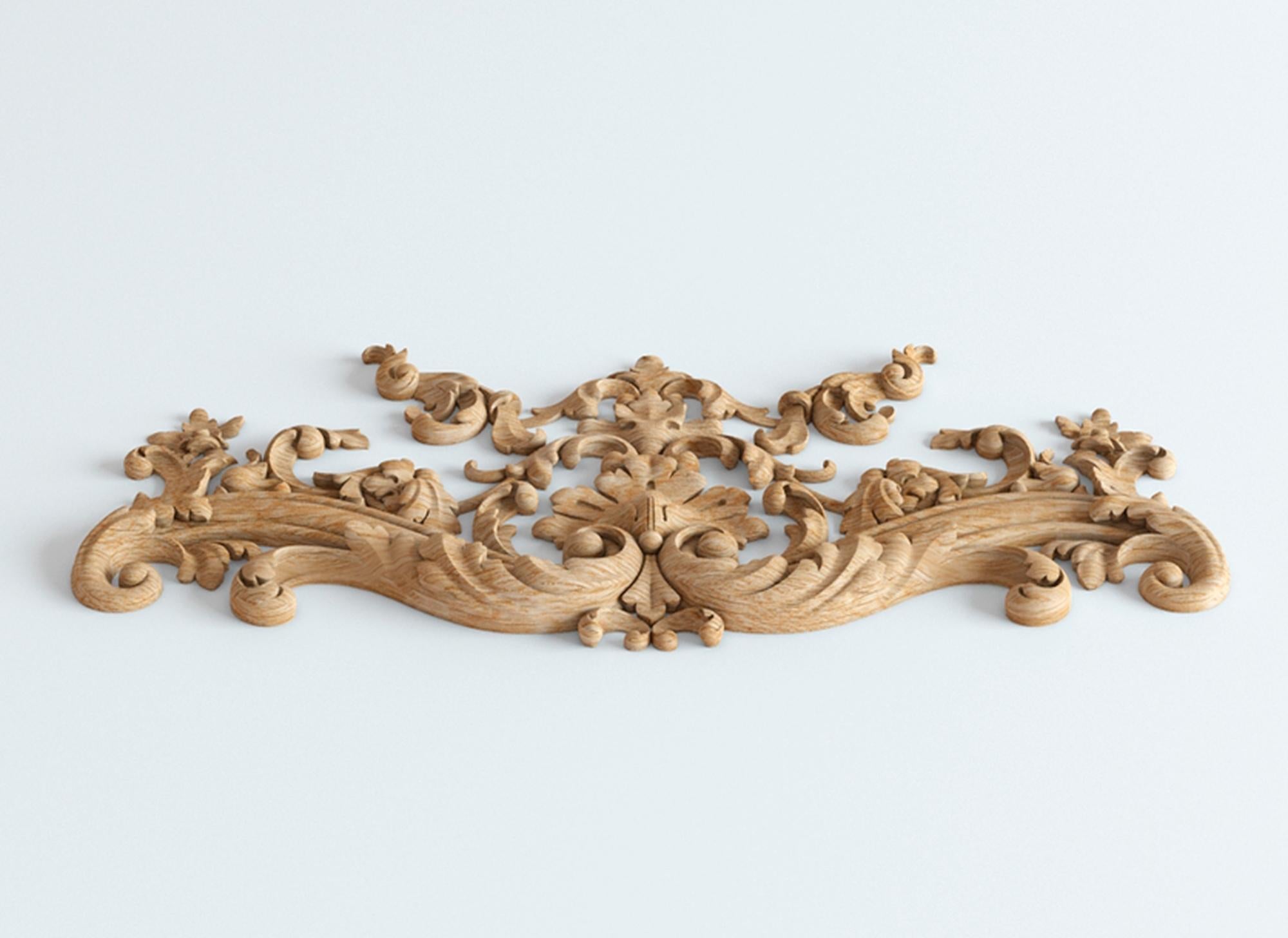 victorian wood appliques