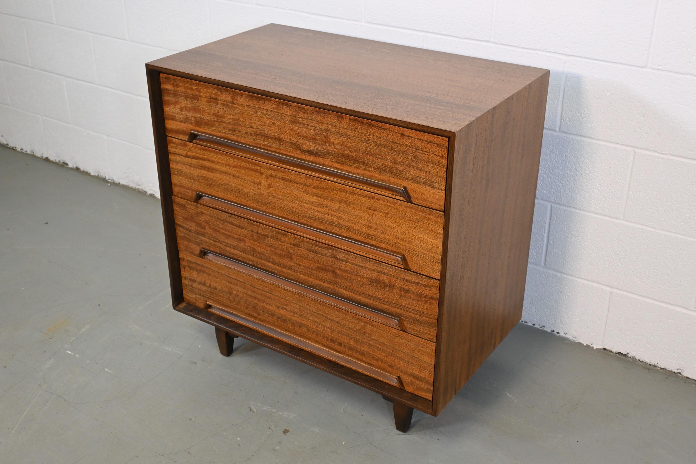 American Vintage Milo Baughman for Drexel Perspective Chest of Drawers