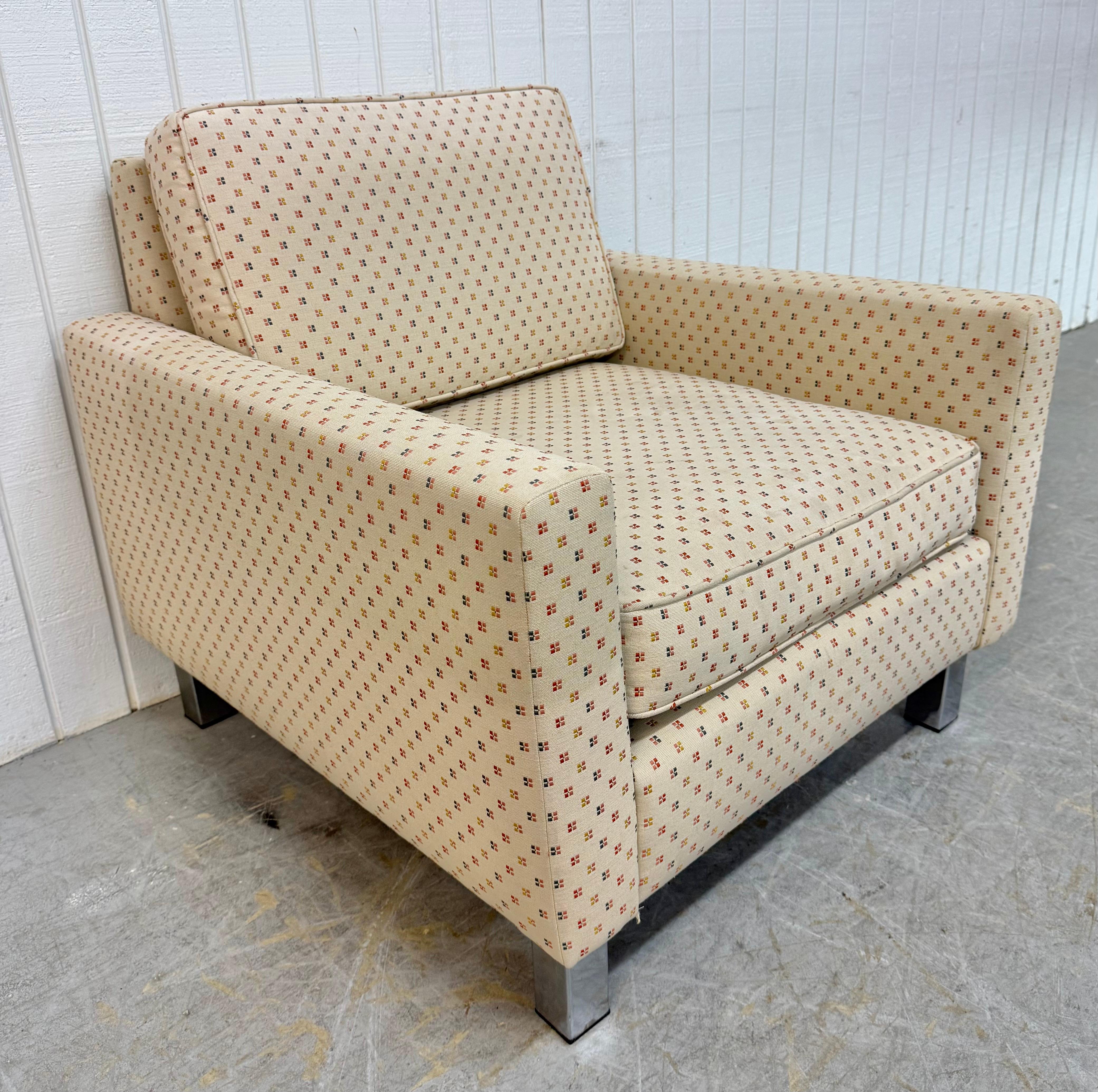 Fin du 20e siècle Vintage Milo Baughman Style Club Chairs - Set of 2 en vente