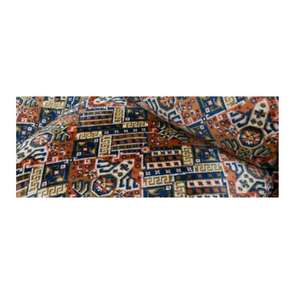 Tissu Canapé et Loveseat de style Milo Baughman, vers 1970 en vente
