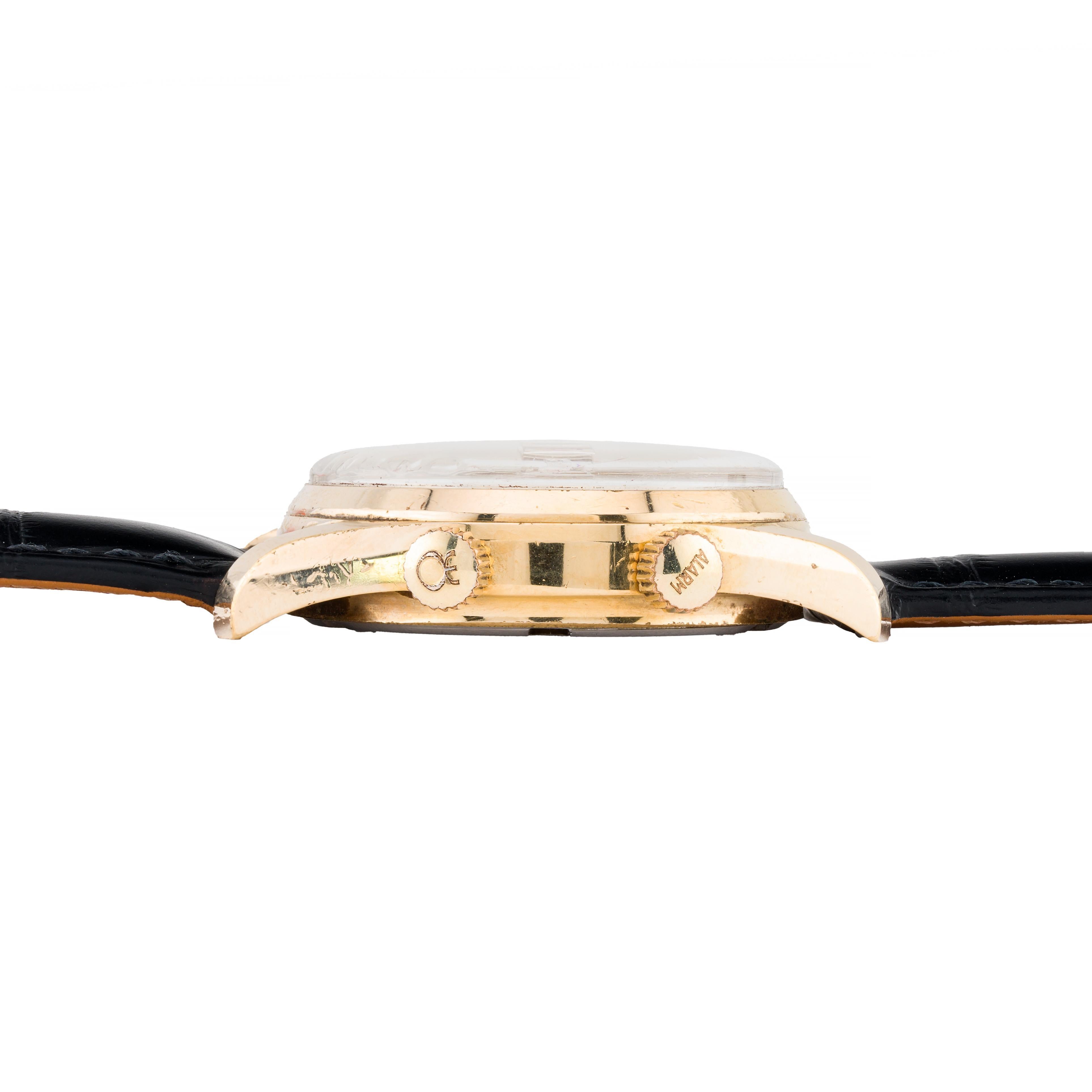 Vintage Milus Bombe Lug Alarm Wrist Watch Circa 1960's 1