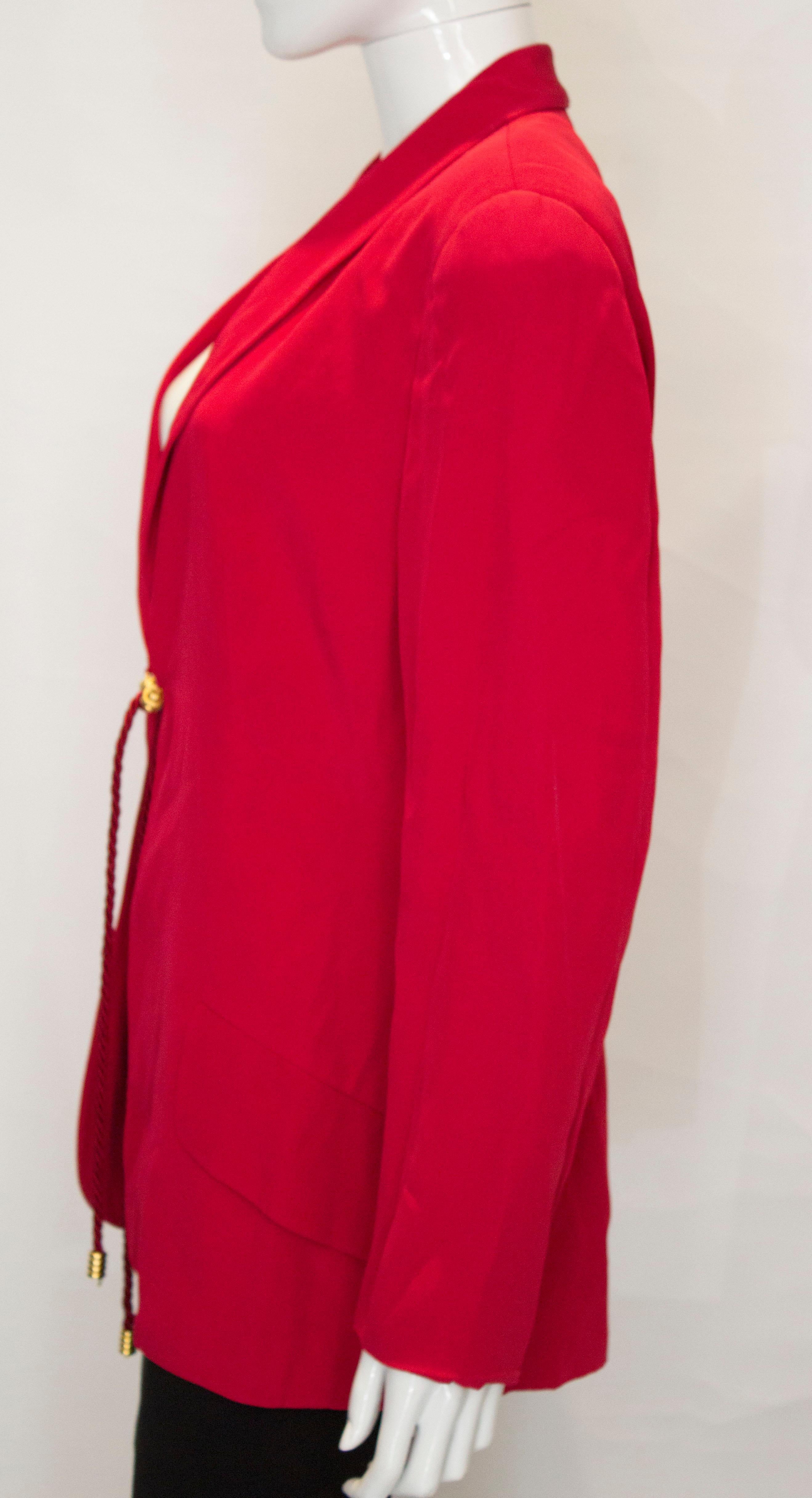 Women's or Men's Vintage Mimmina Red Jacket For Sale