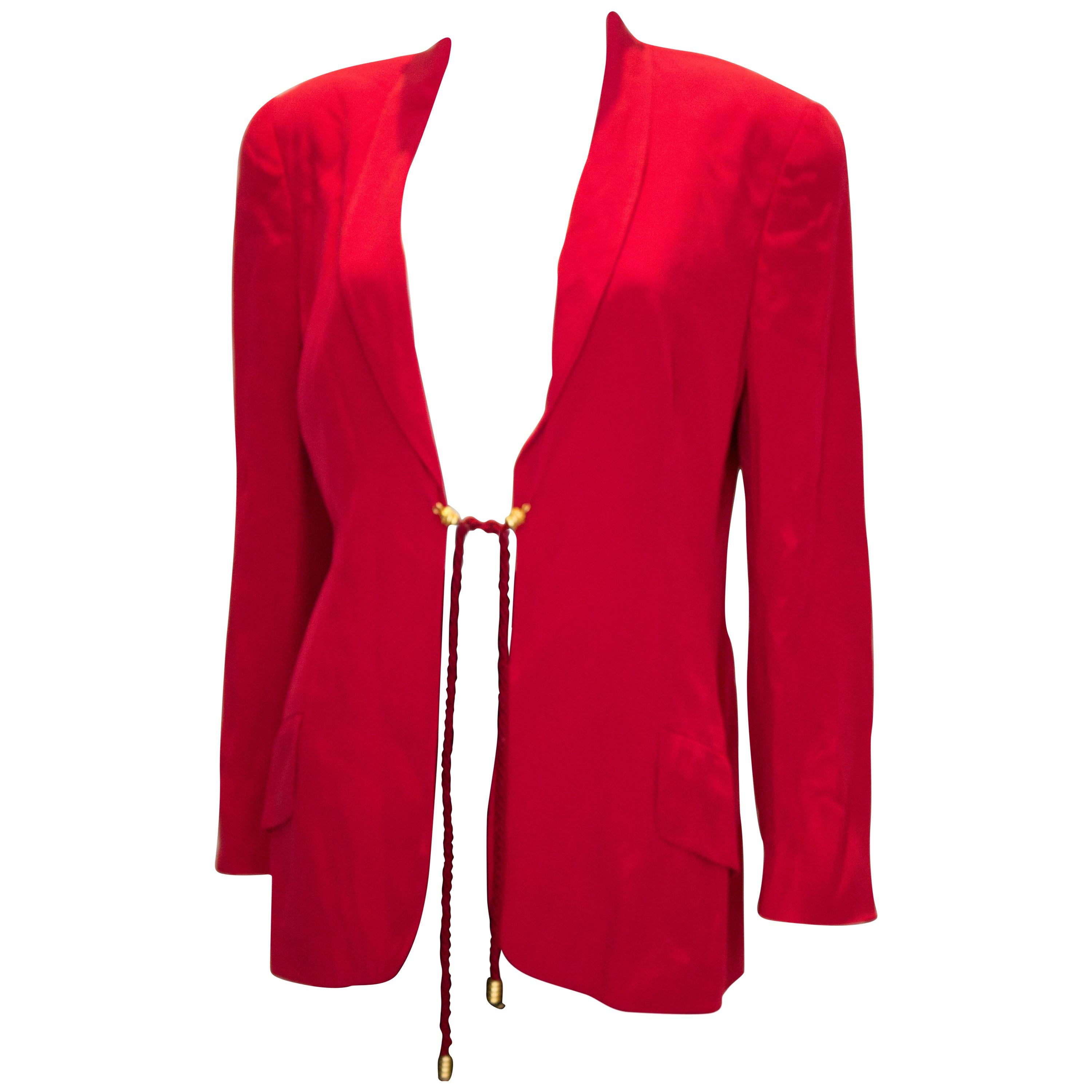 Vintage Mimmina Red Jacket For Sale