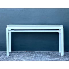 Vintage Ming Console Table