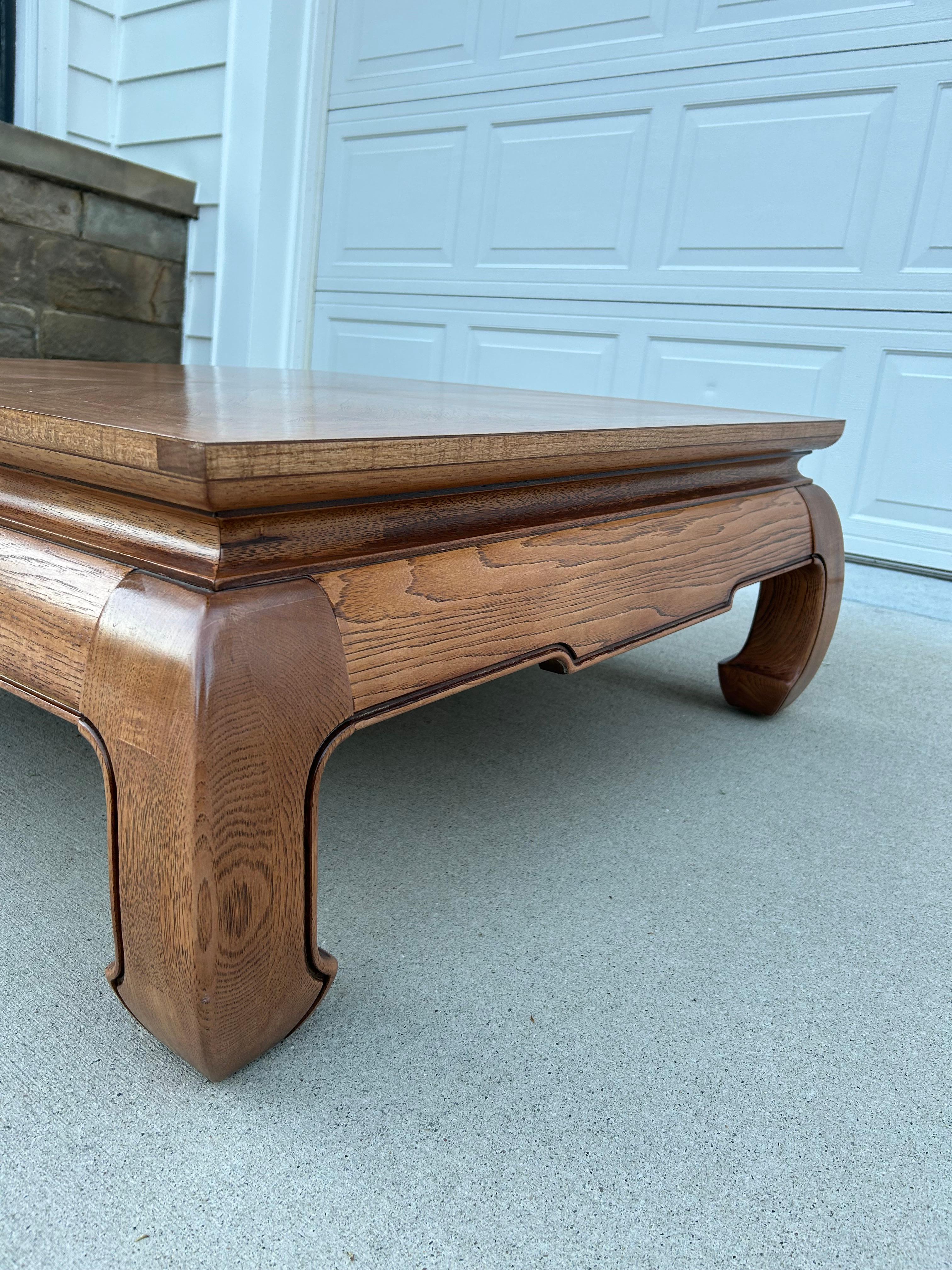 Vintage Ming Style Coffee Table For Sale 6