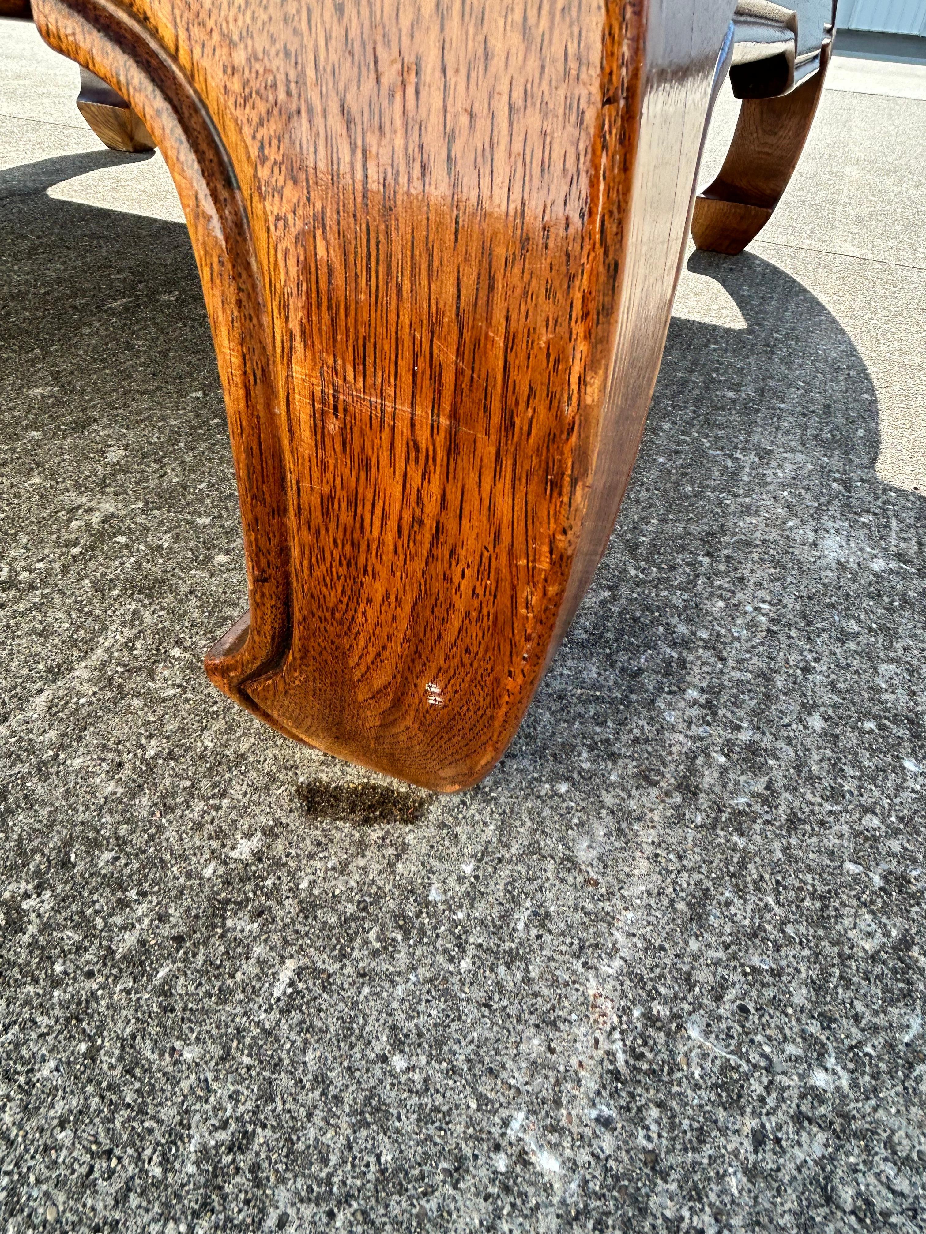 Mesa de centro vintage estilo Ming finales del siglo XX en venta