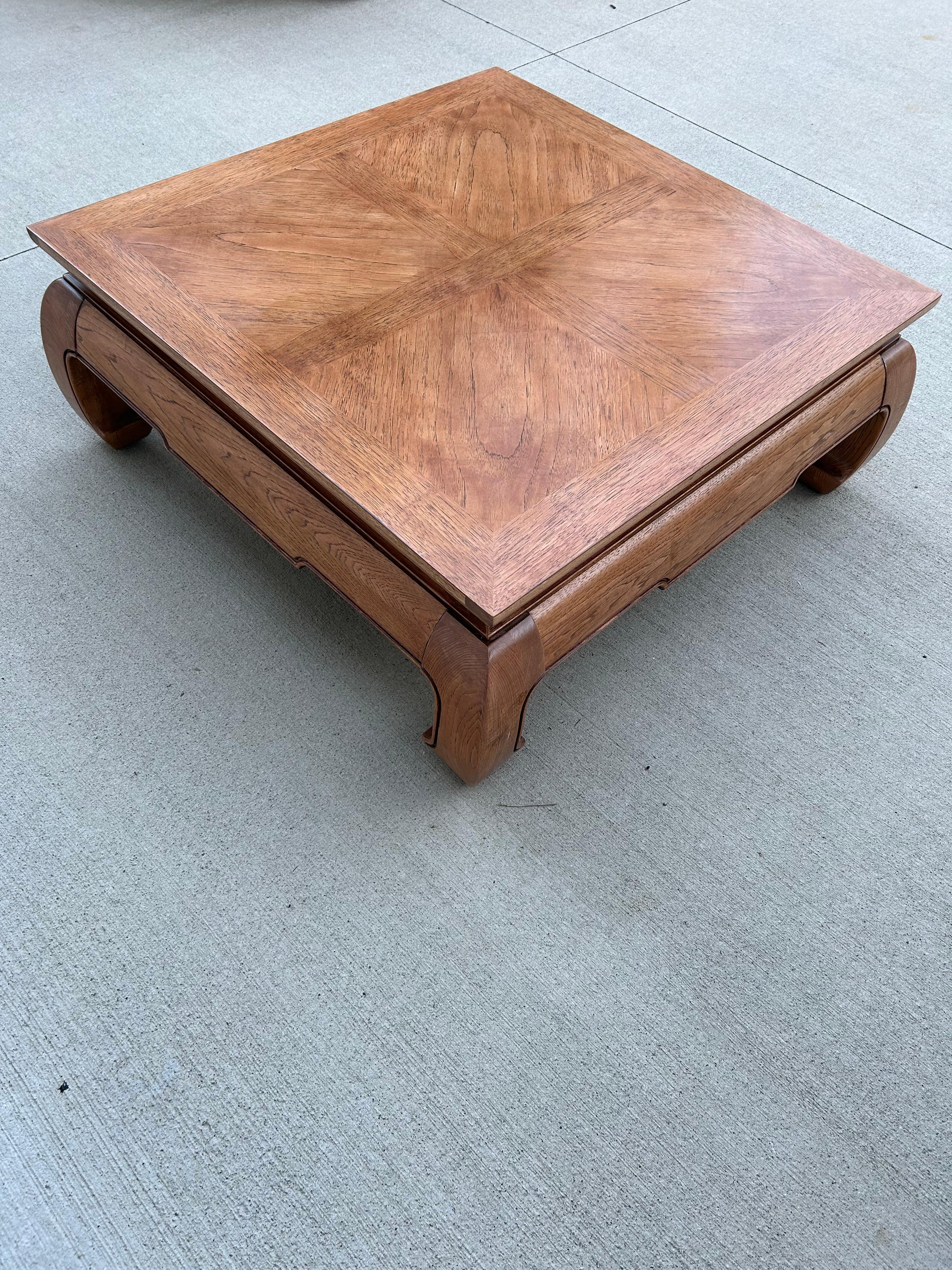 Vintage Ming Style Coffee Table For Sale 2