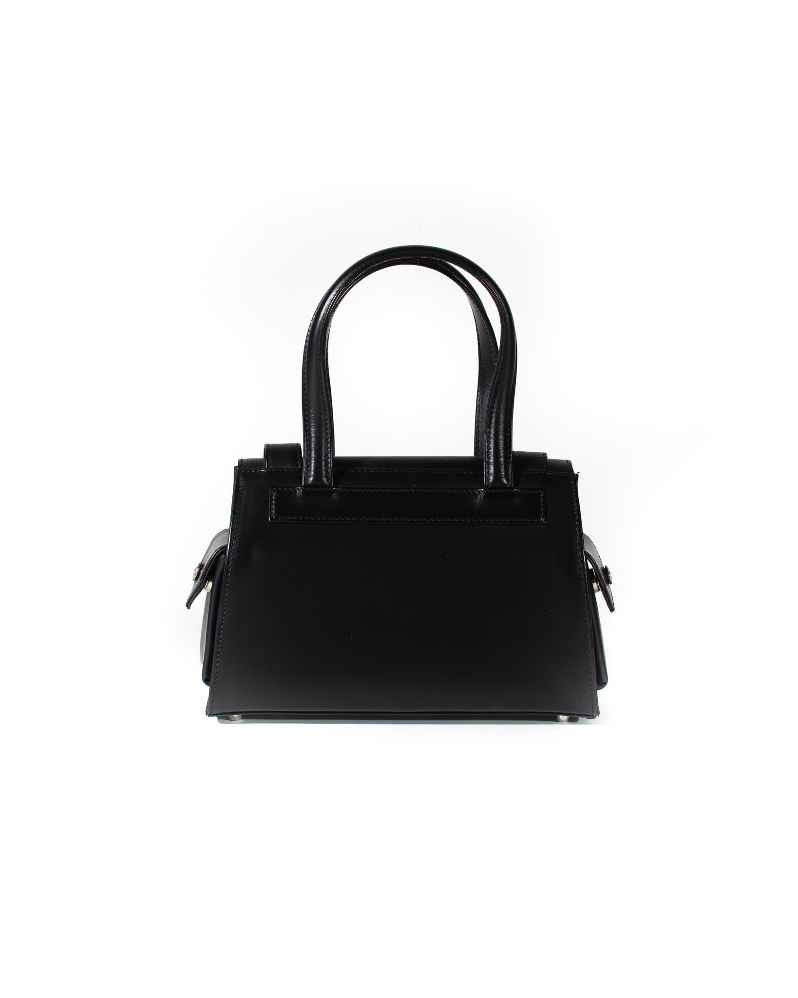 versace safety pin bag