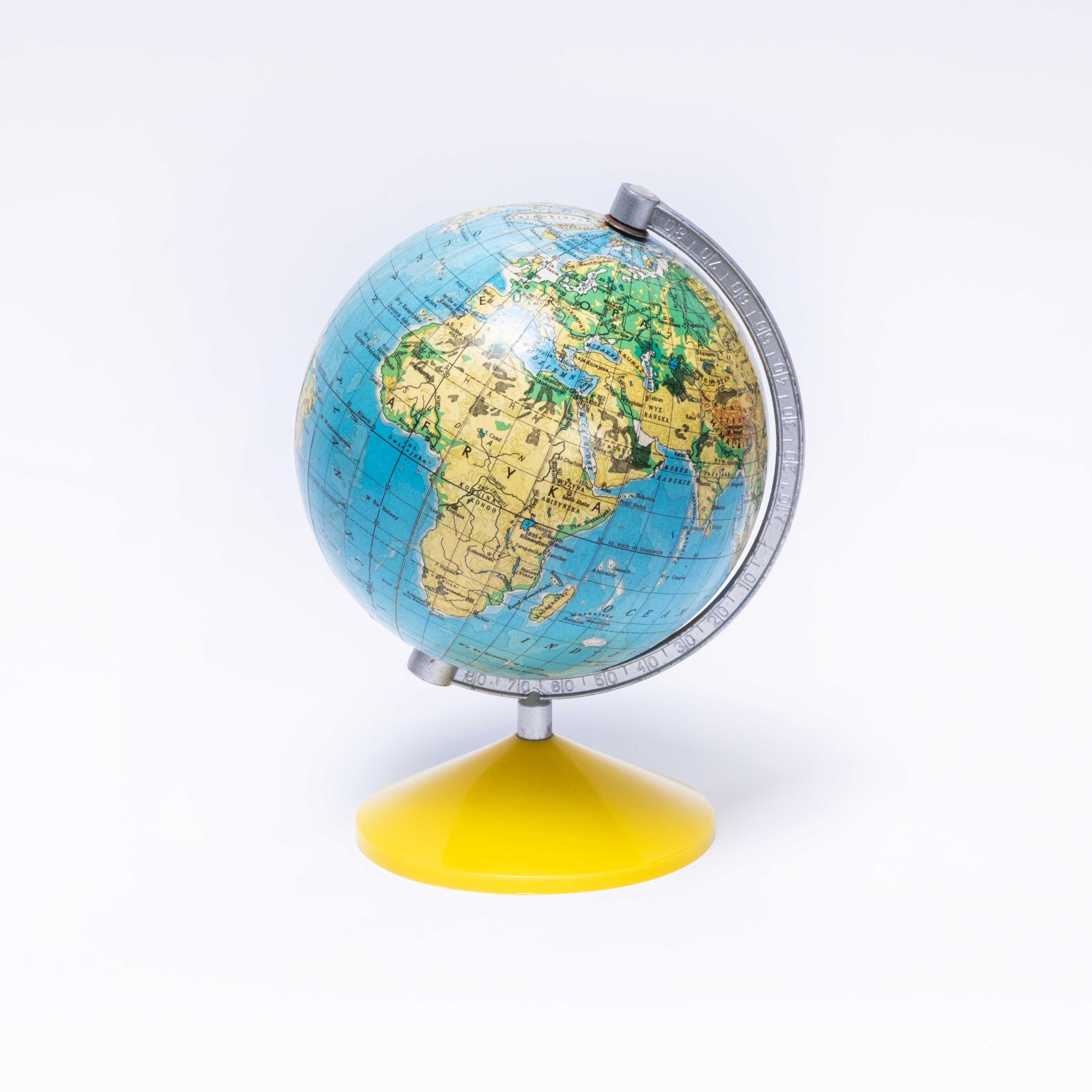 Vintage Mini Globe – Yellow Base
Vintage Mini Globe – Yellow Base Playful rotating globe from the 1960’s.

WORKSHOP REPORT
Our workshop team inspect every product and carry out any needed repairs to ensure that everything leaves us serviced and