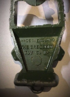 Vintage Miniature Anti-Tank Cannon - The Crescent Toys Militaria - 2Y34