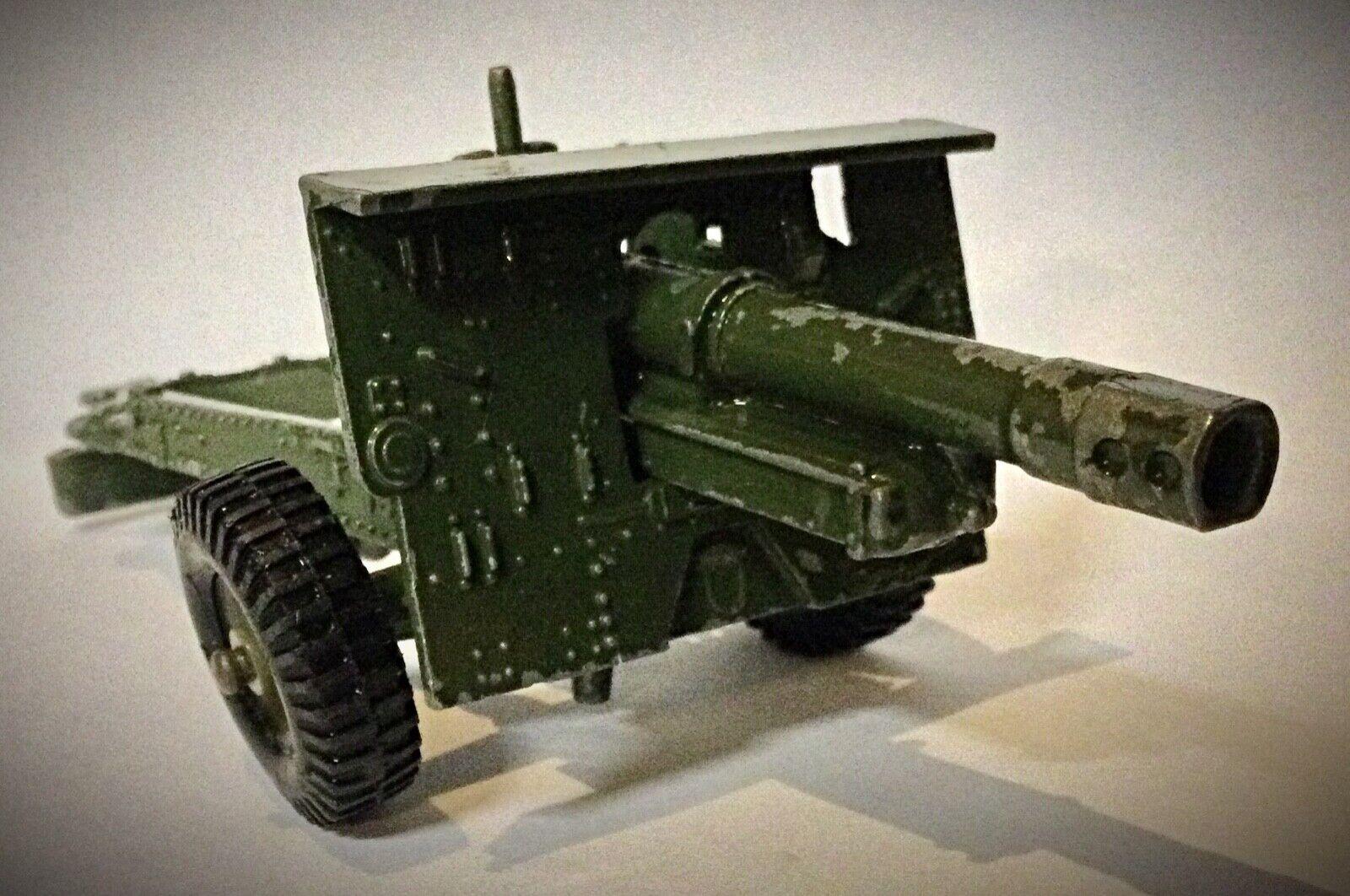 Vintage Miniature Anti-Panzer-Kanone - The Crescent Toys Militaria - 2Y34 (Metall) im Angebot