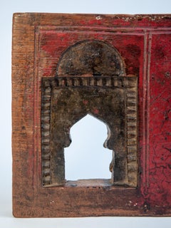 Vintage Miniature Architectural Votive Frame, Mid-20th Century, India