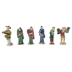 Figuras Chinoiserie Vintage en Miniatura