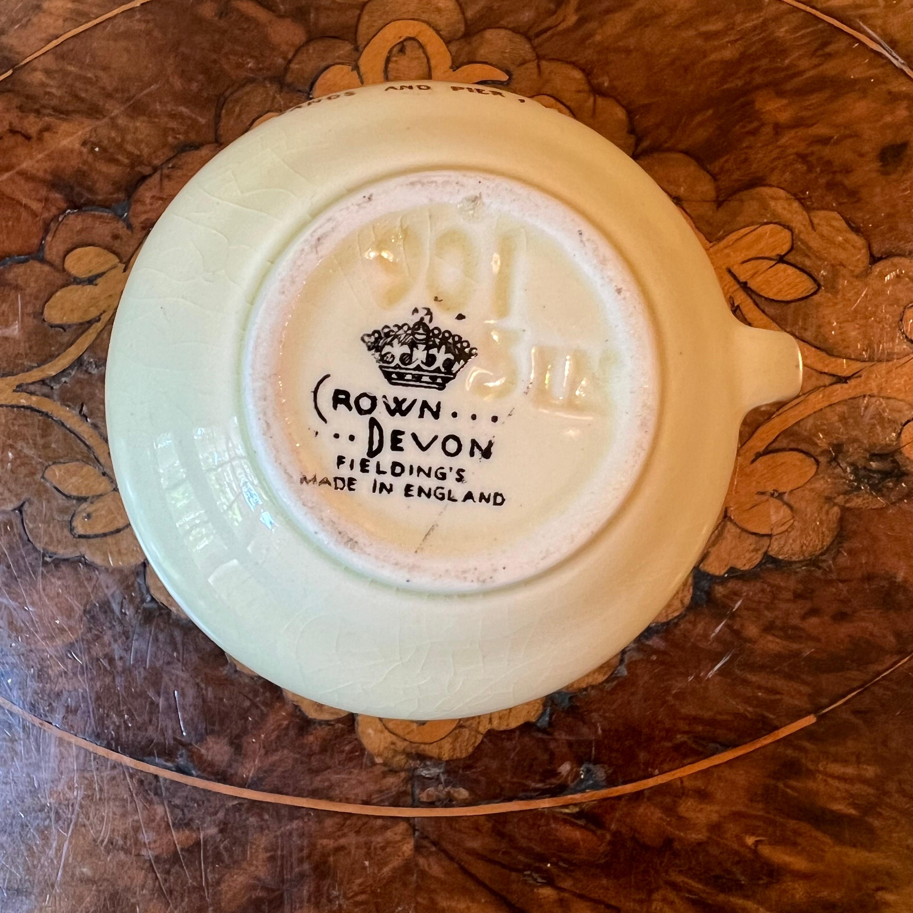 Jarra vintage en miniatura Crown Devon Souvenir Porcelana en venta