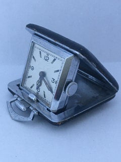 Vintage Miniature Mechanical Travel Clock