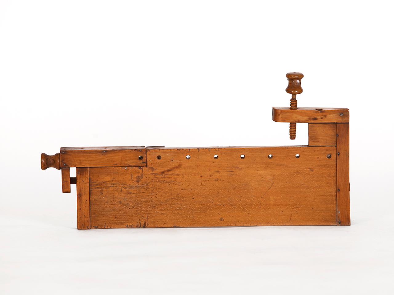 Vintage Miniature Wood Workbench, 1940s In Good Condition For Sale In Wien, AT