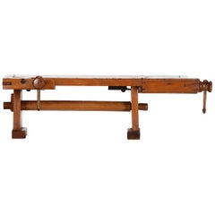 Used Miniature Wood Workbench, 1940s