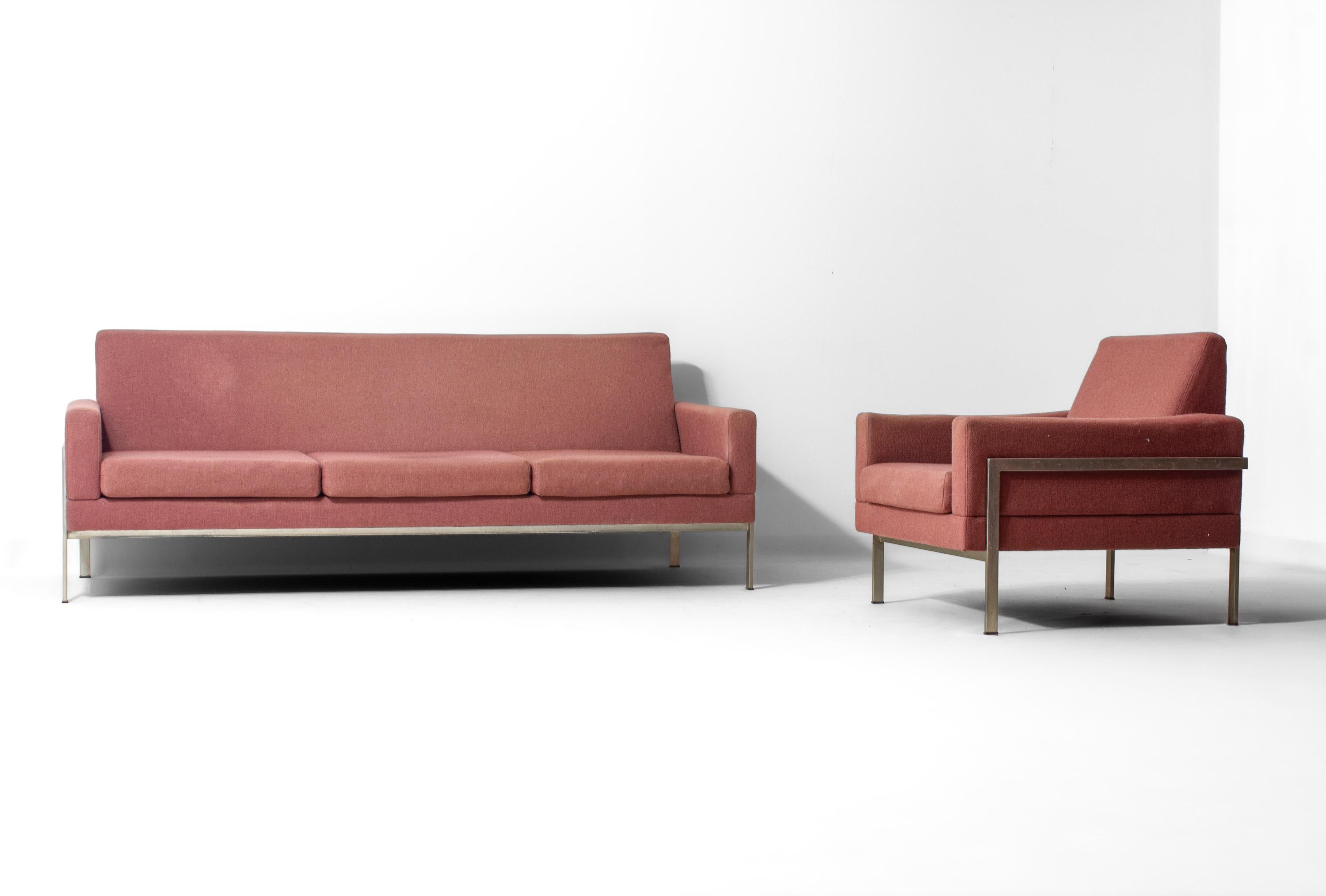 Minimalistischer Gelderland Sessel, 1960er Jahre (Moderne der Mitte des Jahrhunderts) im Angebot