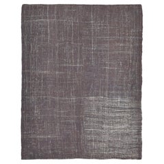 Vintage Minimalistic Goat Hair Chador Kilim 7'2''x9'2''