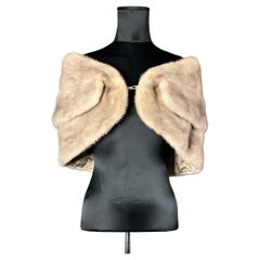 Vintage Mink Fur Shawl