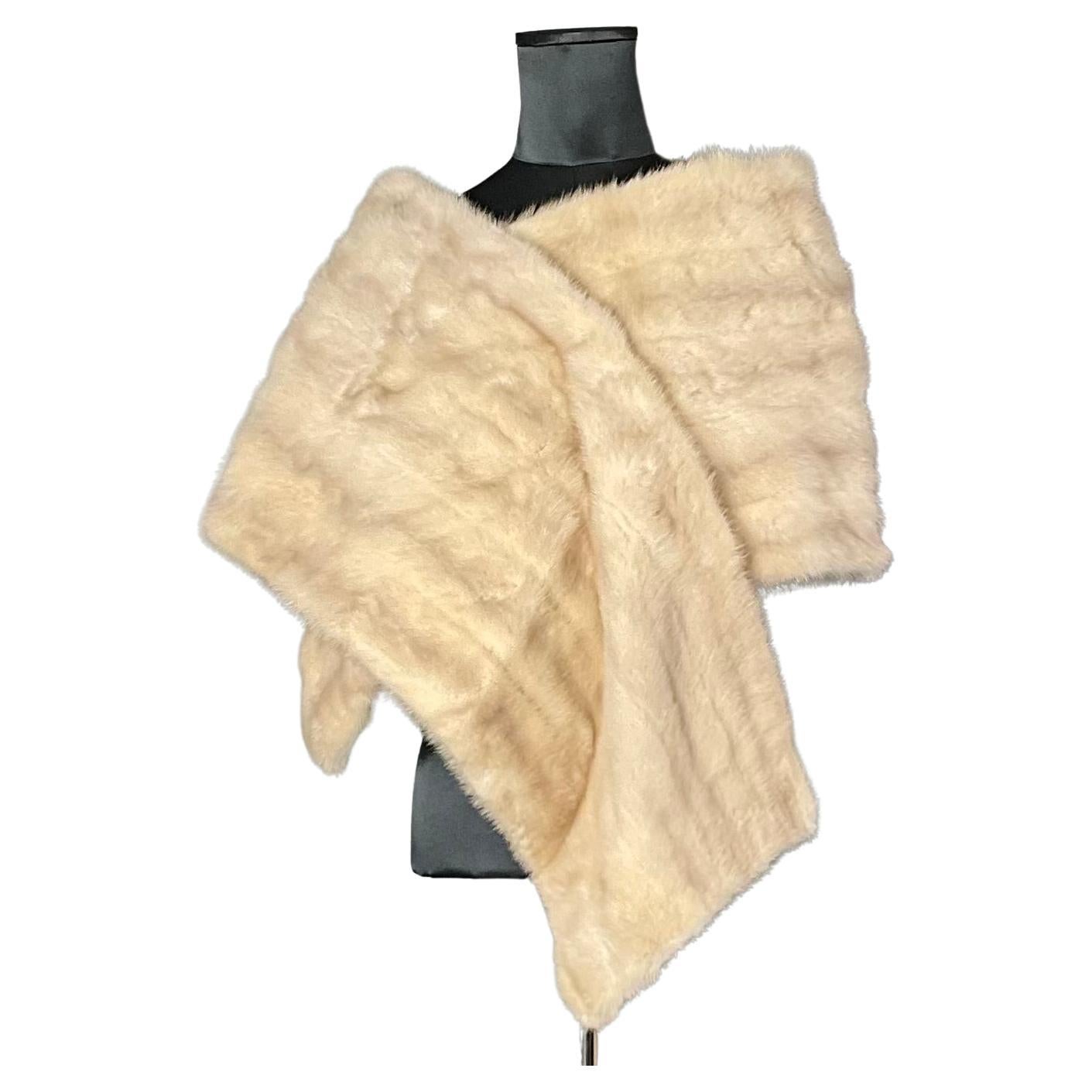 Vintage Mink Fur Stole For Sale
