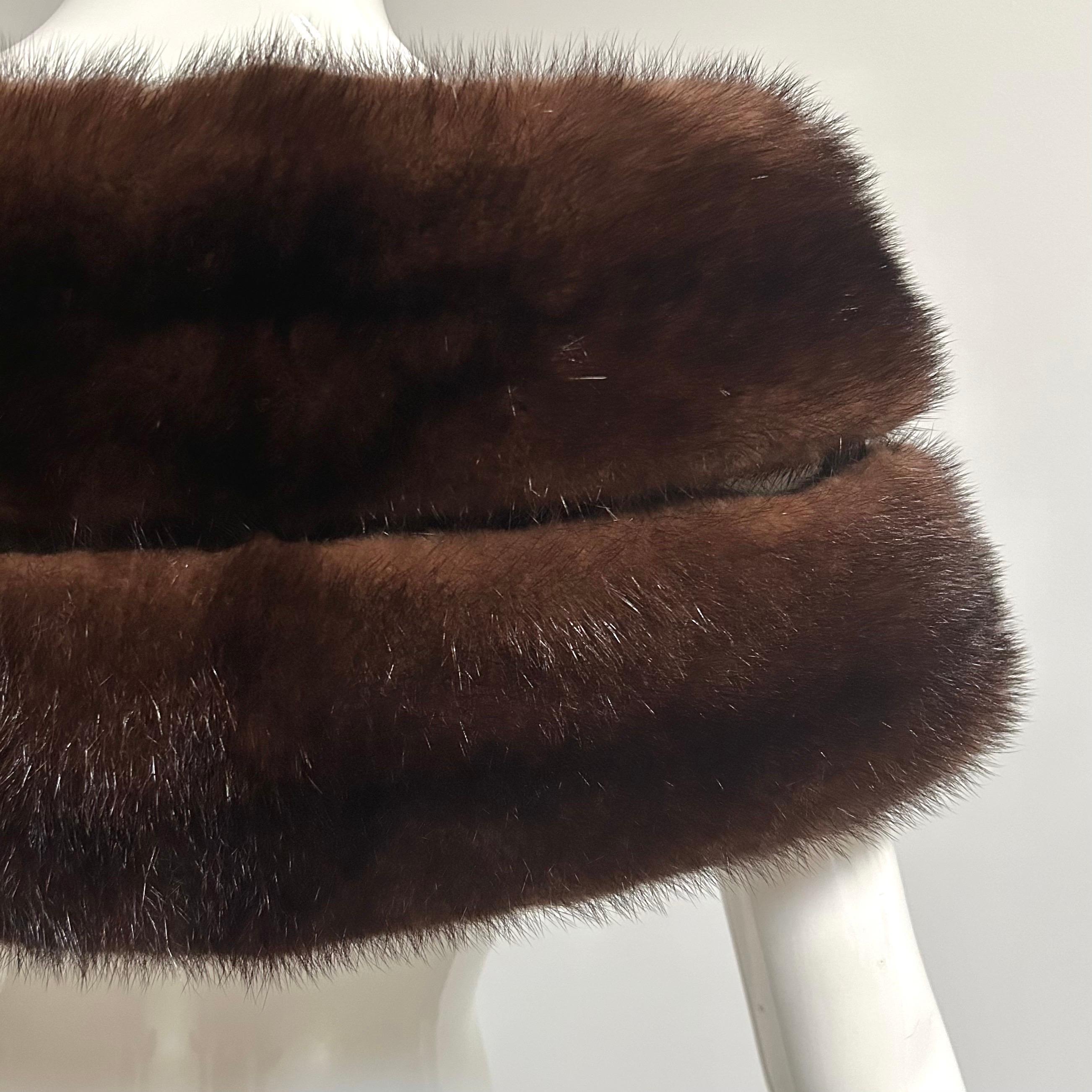 Vintage Mink Fur Stole, Wrap, Fling, Scarf, Cape or Collar by Bullock's Wilshire 6