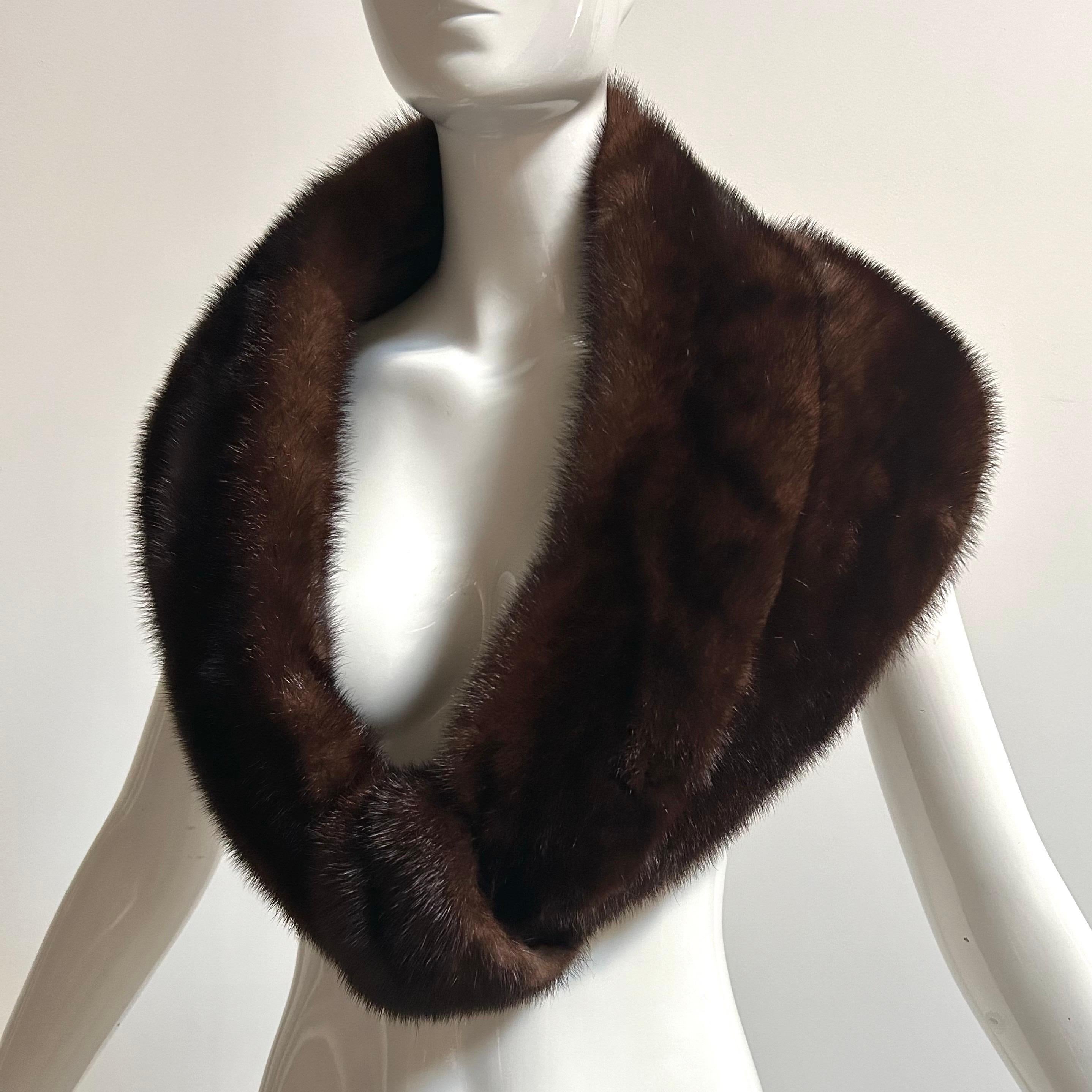 Vintage Mink Fur Stole, Wrap, Fling, Scarf, Cape or Collar by Bullock's Wilshire 1