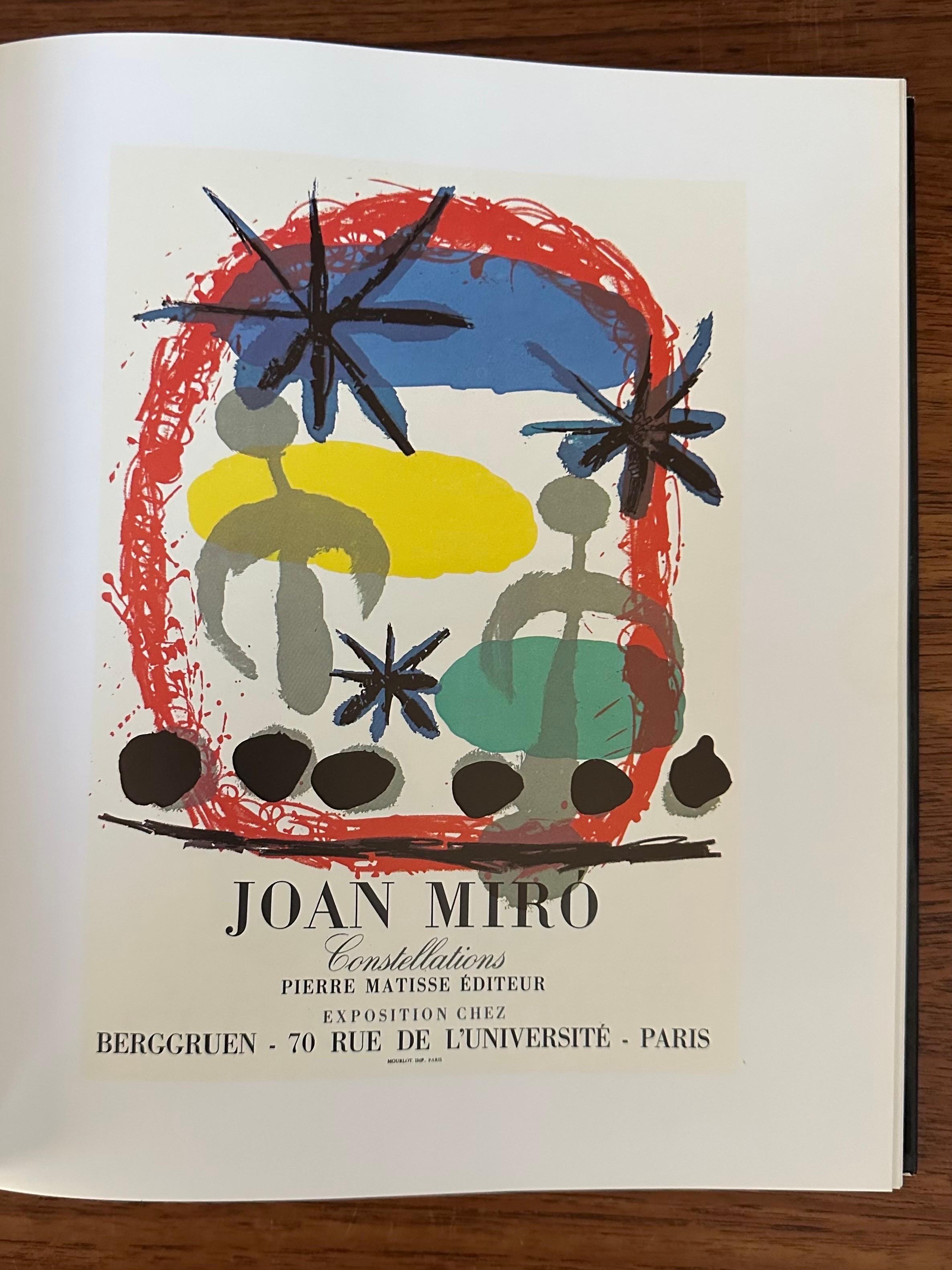 Livre d'art vintage Miro's Posters catalogué par Gloria Picazo Bon état - En vente à San Diego, CA