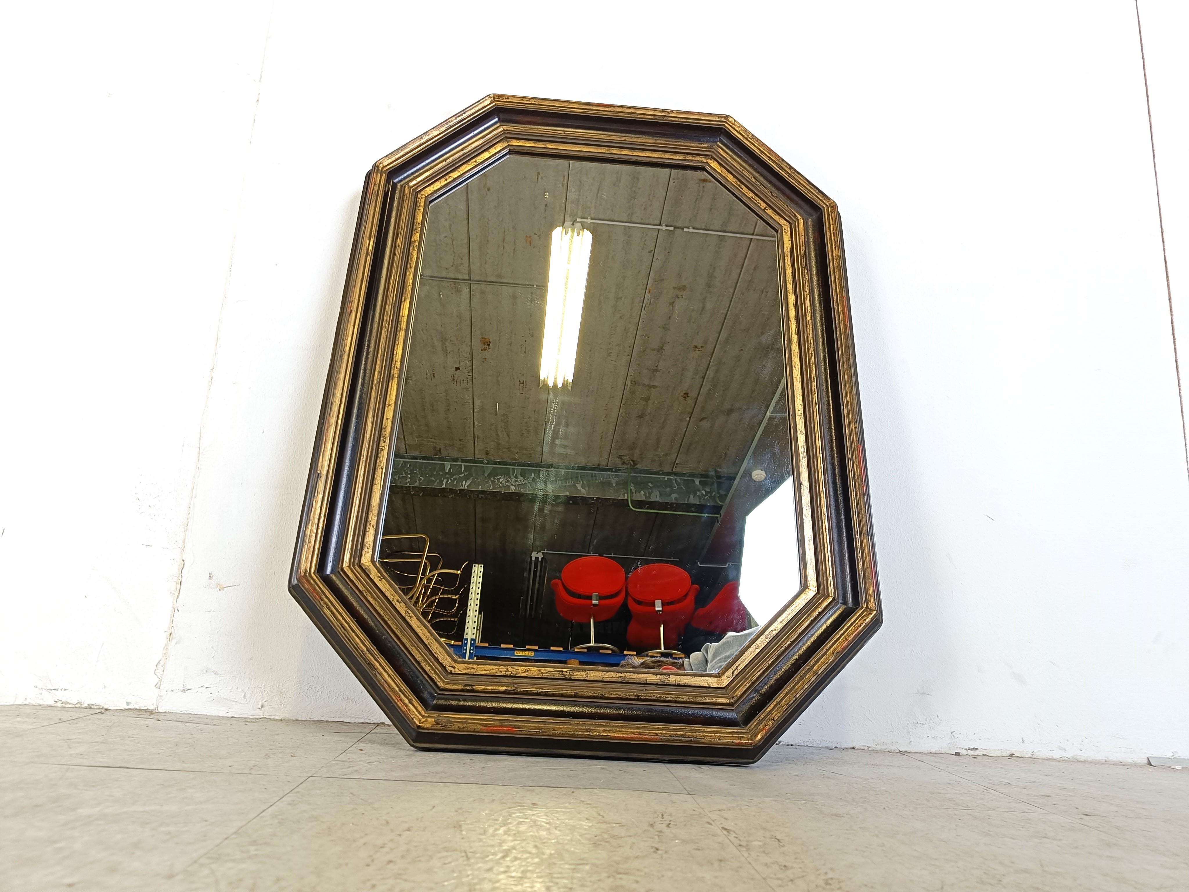 Vintage mirror by Deknudt, 1970s For Sale 1