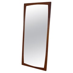 Vintage mirror in teak, Denmark 1960