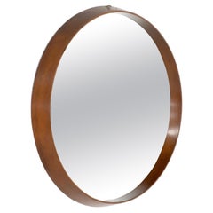 Specchio vintage in legno, Italia, anni '60.