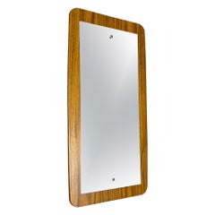 Vintage mirror with teak frame, Denmark 1960