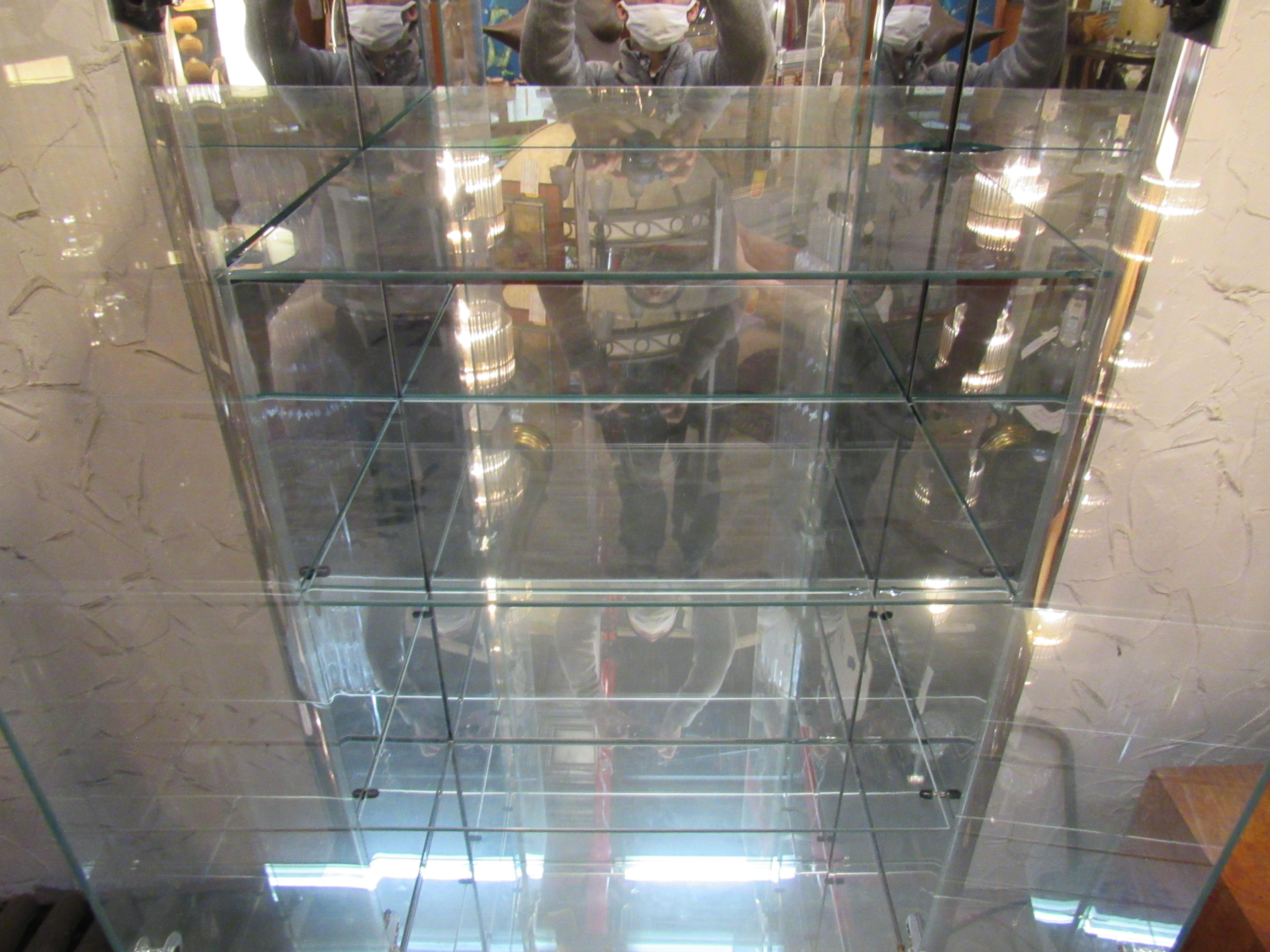 20th Century Vintage Mirrored Cabinet