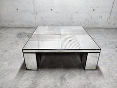 Vintage Mirrored Coffee Table, 1970s