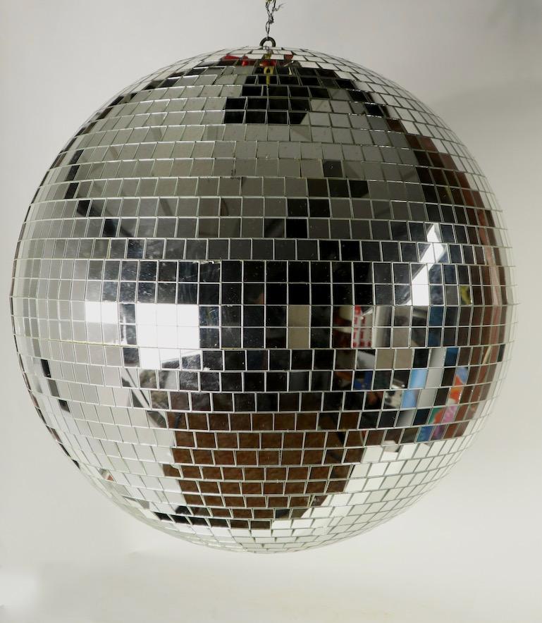 Art Deco Vintage Mirrored Disco Ball