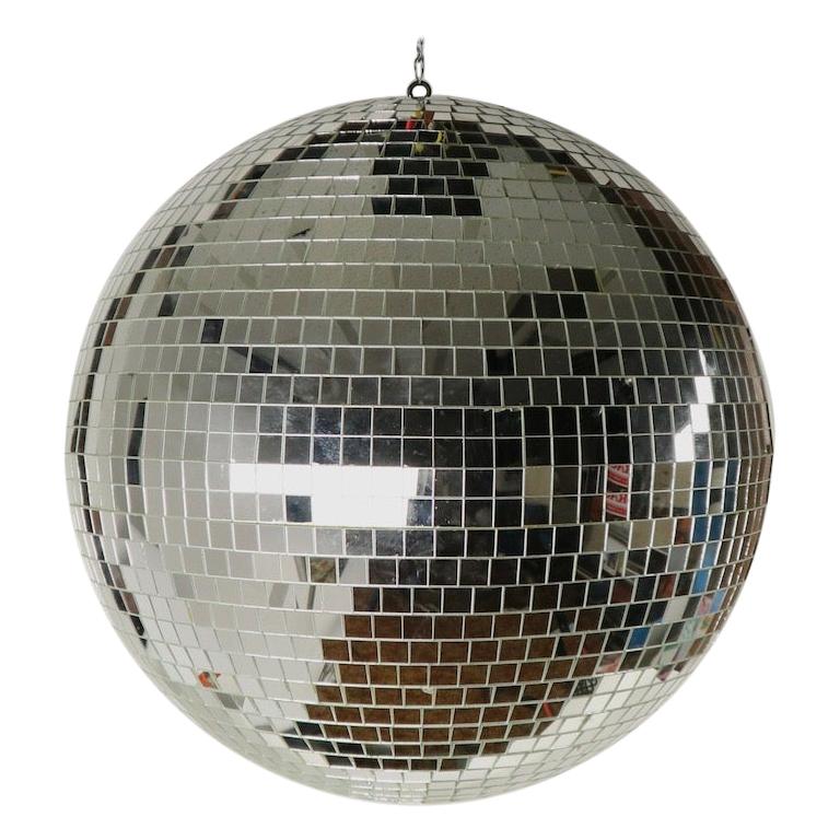 Vintage Mirrored Disco Ball