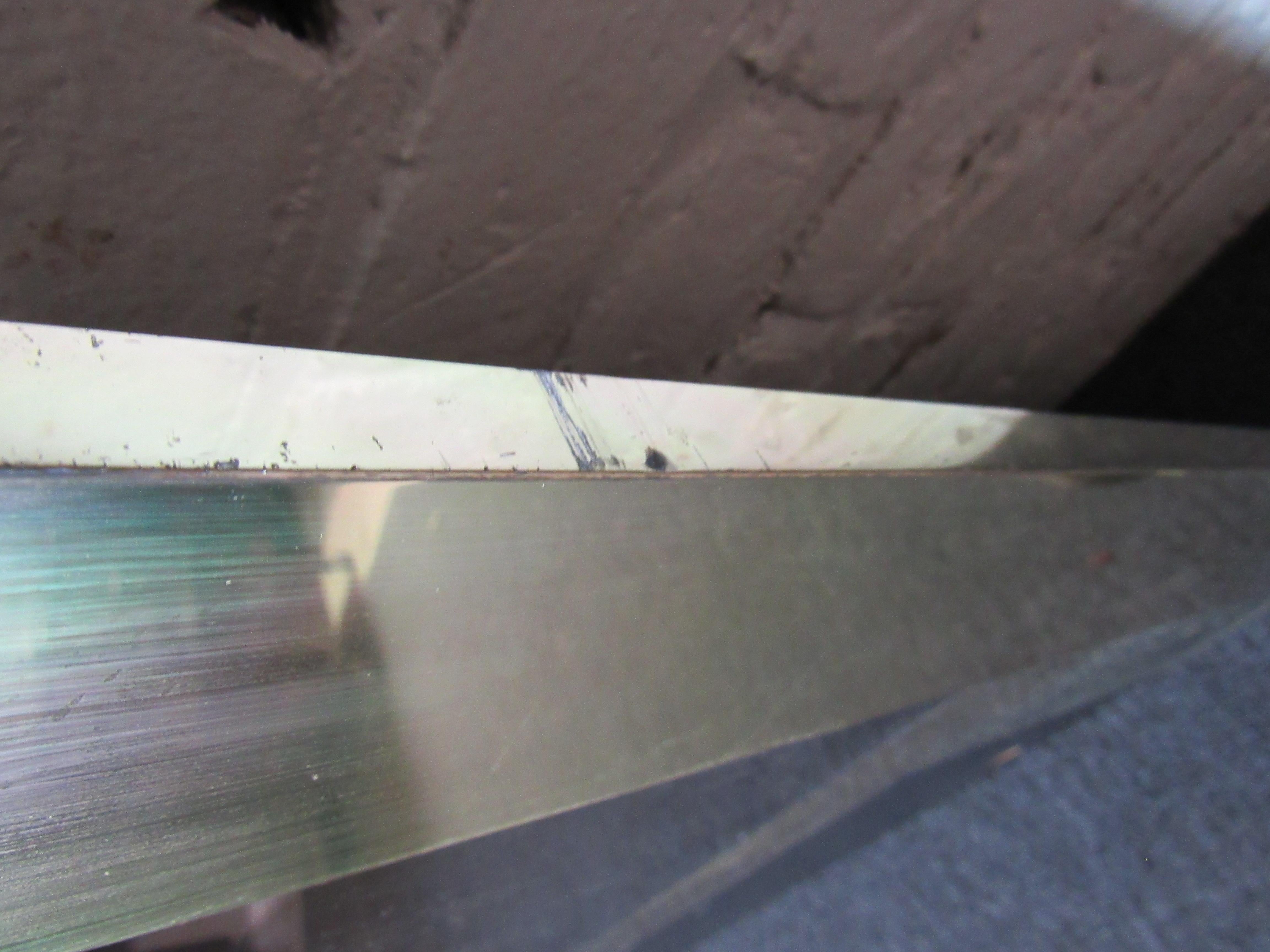O.B Solie for Ello Furniture Mirrored Headboard In Good Condition For Sale In Brooklyn, NY