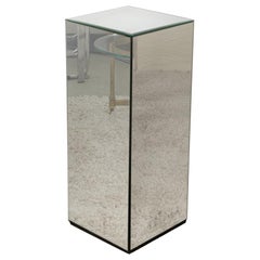 Vintage Mirrored Pedestal