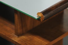 Vintage Mirrored Side Table From Italy, Circa 1960