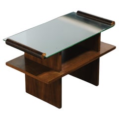 Vintage Mirrored Side Table From Italy, Circa 1960