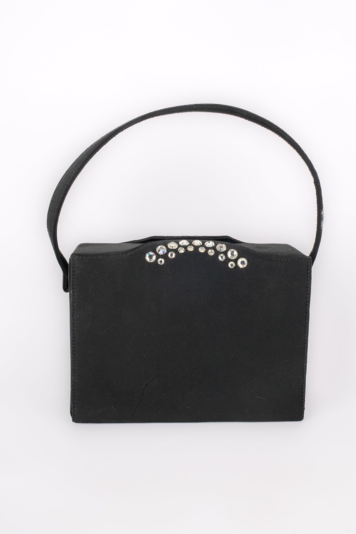 Sac à main vintage Miss Lewis noir Bon état - En vente à SAINT-OUEN-SUR-SEINE, FR