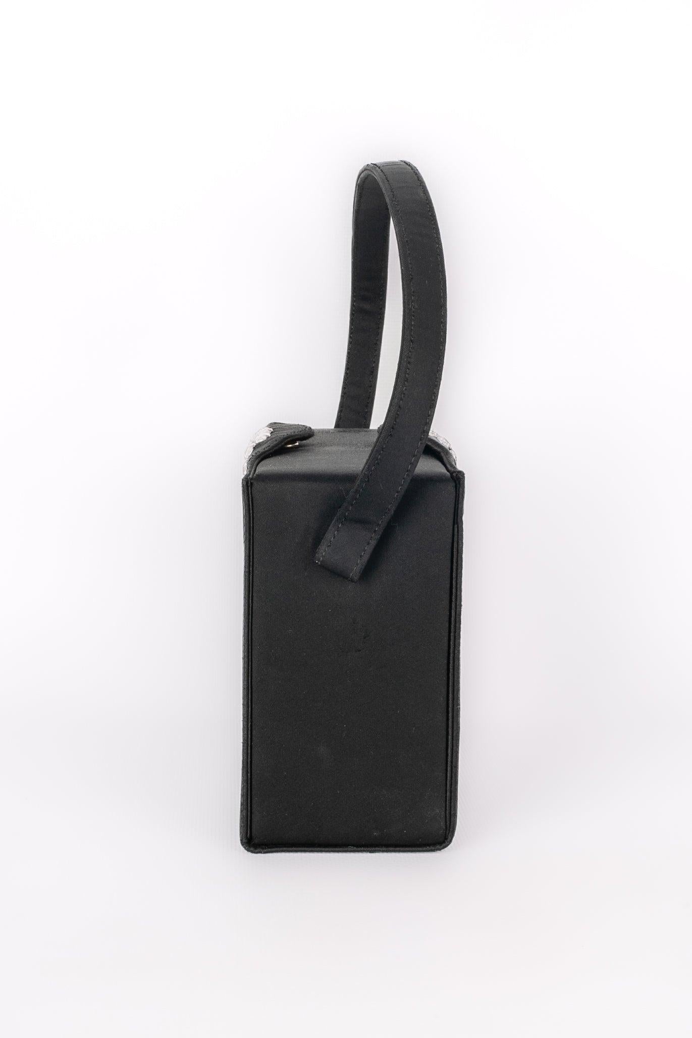 Sac à main vintage Miss Lewis noir Pour femmes en vente
