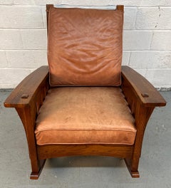 Vintage Mission Oak Rocking Chair by Southern Furniture Company