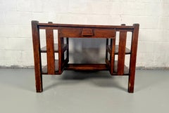 Vintage Mission Oak Writing Desk