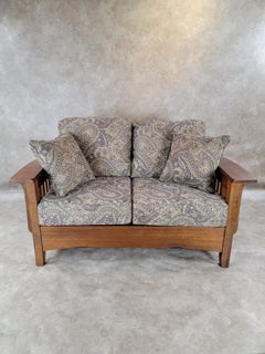 Lovanio Vintage Mission Style Wood Paisley imbottito in stile Farmhouse