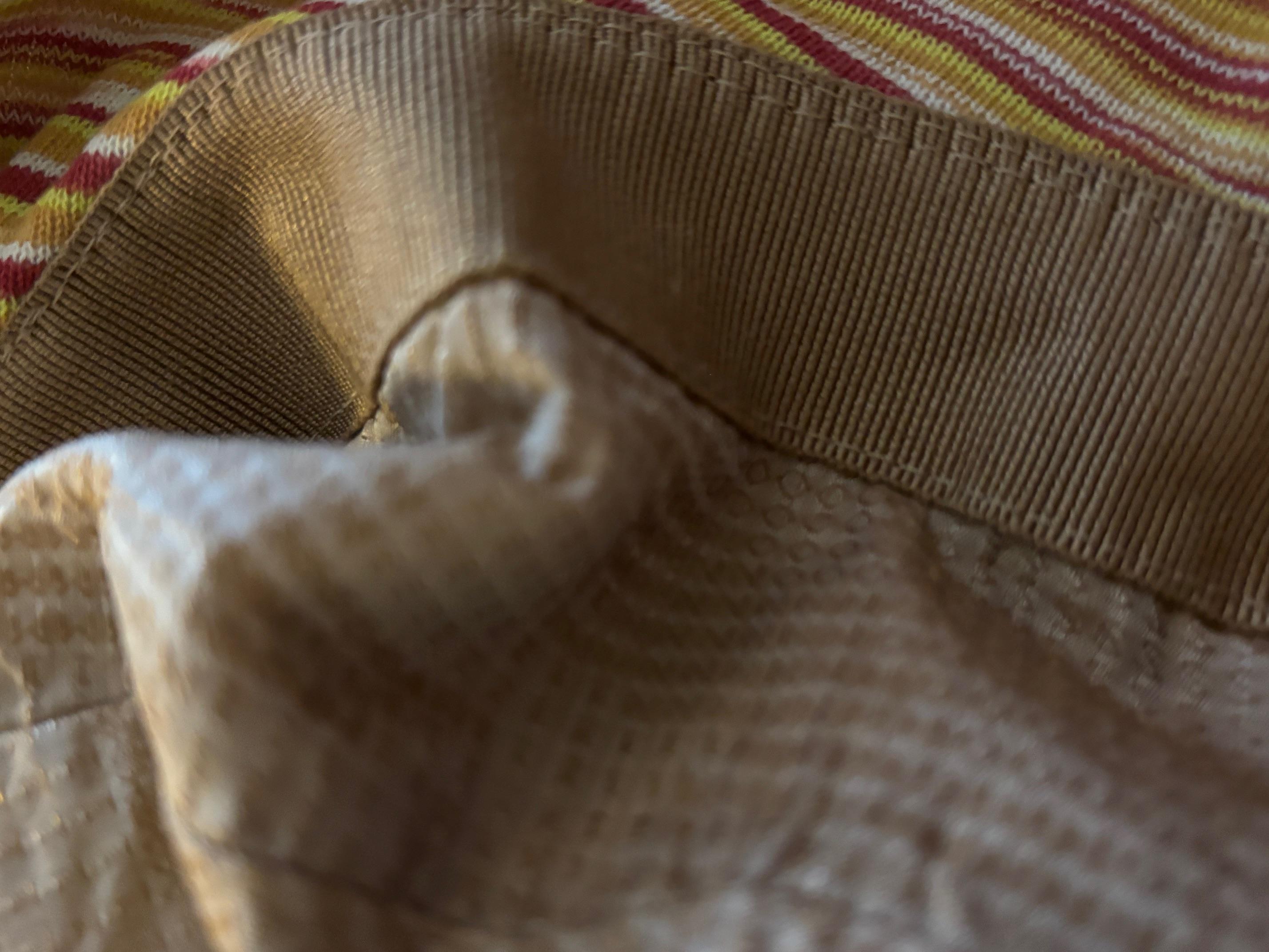 Missoni Bucket Hat, Vintage im Zustand „Gut“ im Angebot in Glasgow, GB