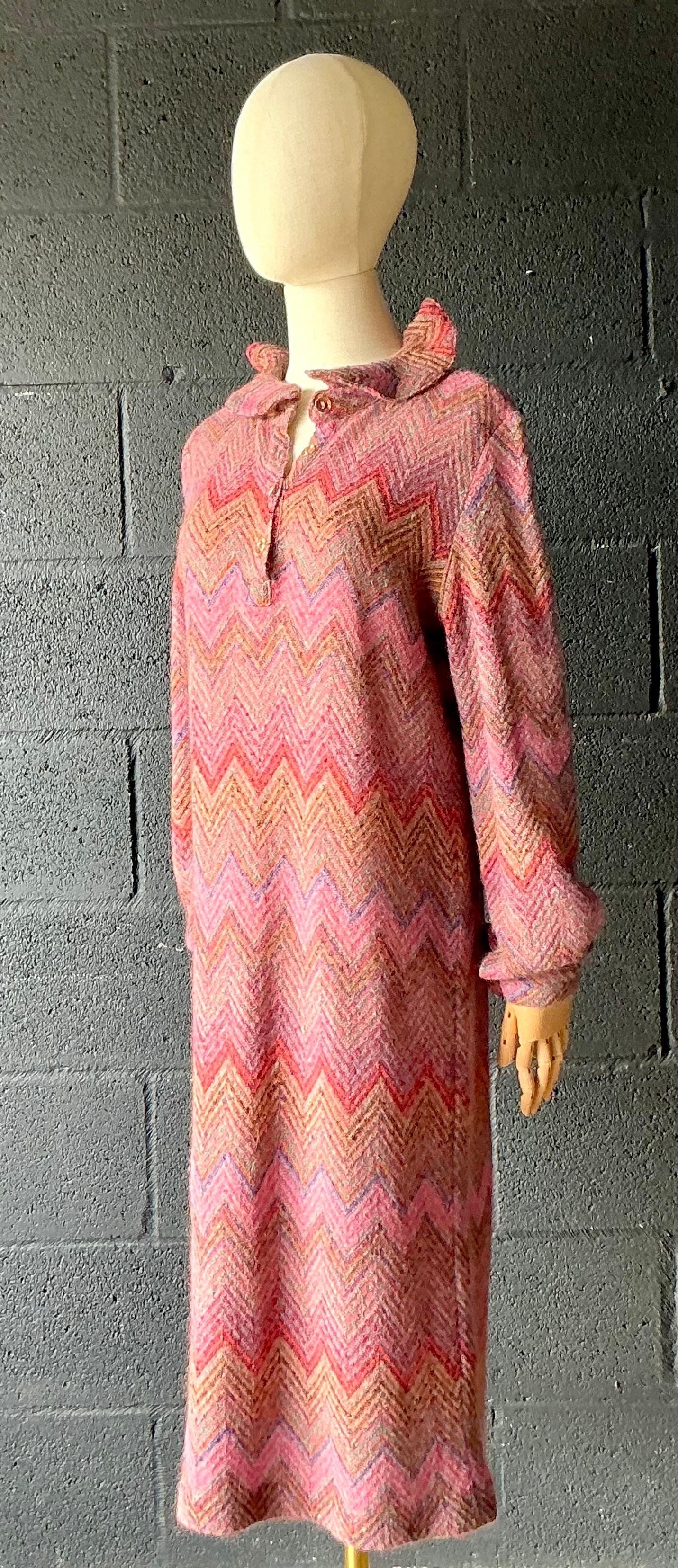 Vestido vintage de punto Missoni en venta 1