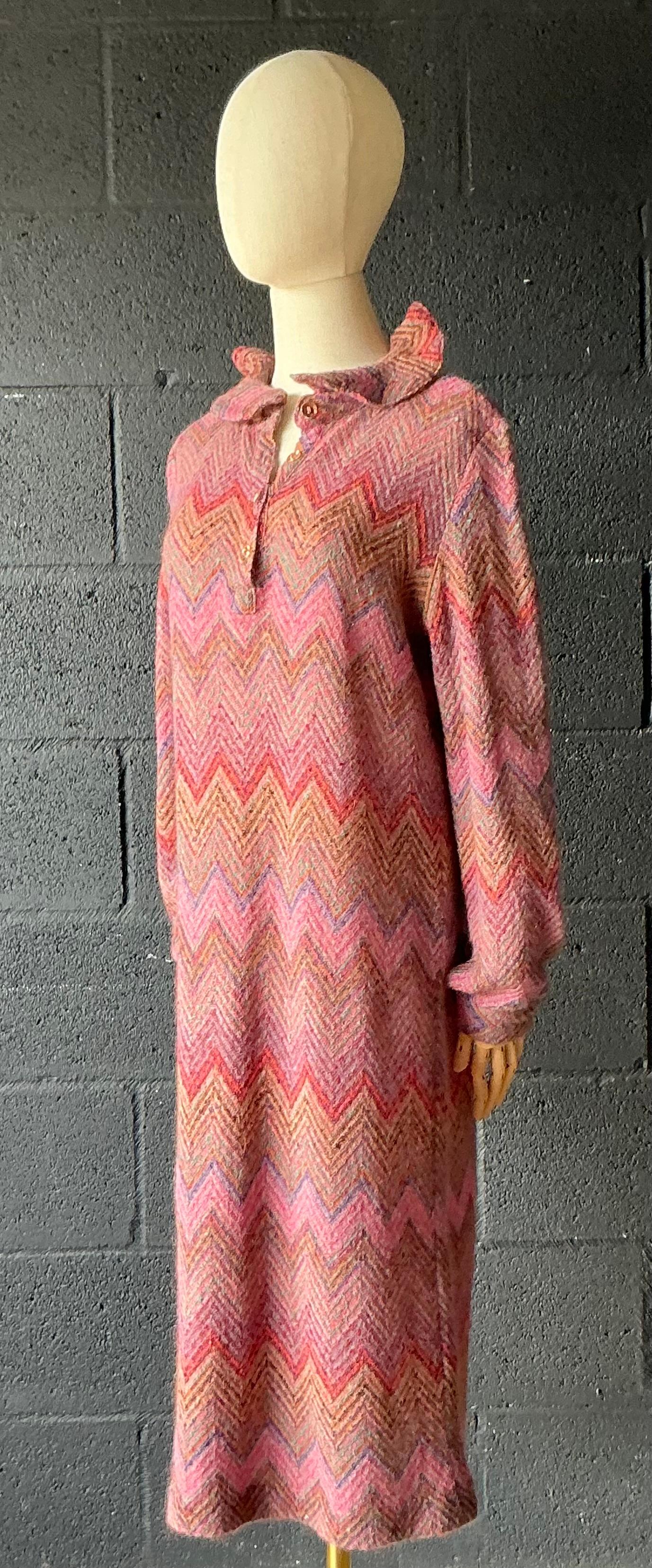 Vestido vintage de punto Missoni en venta 2