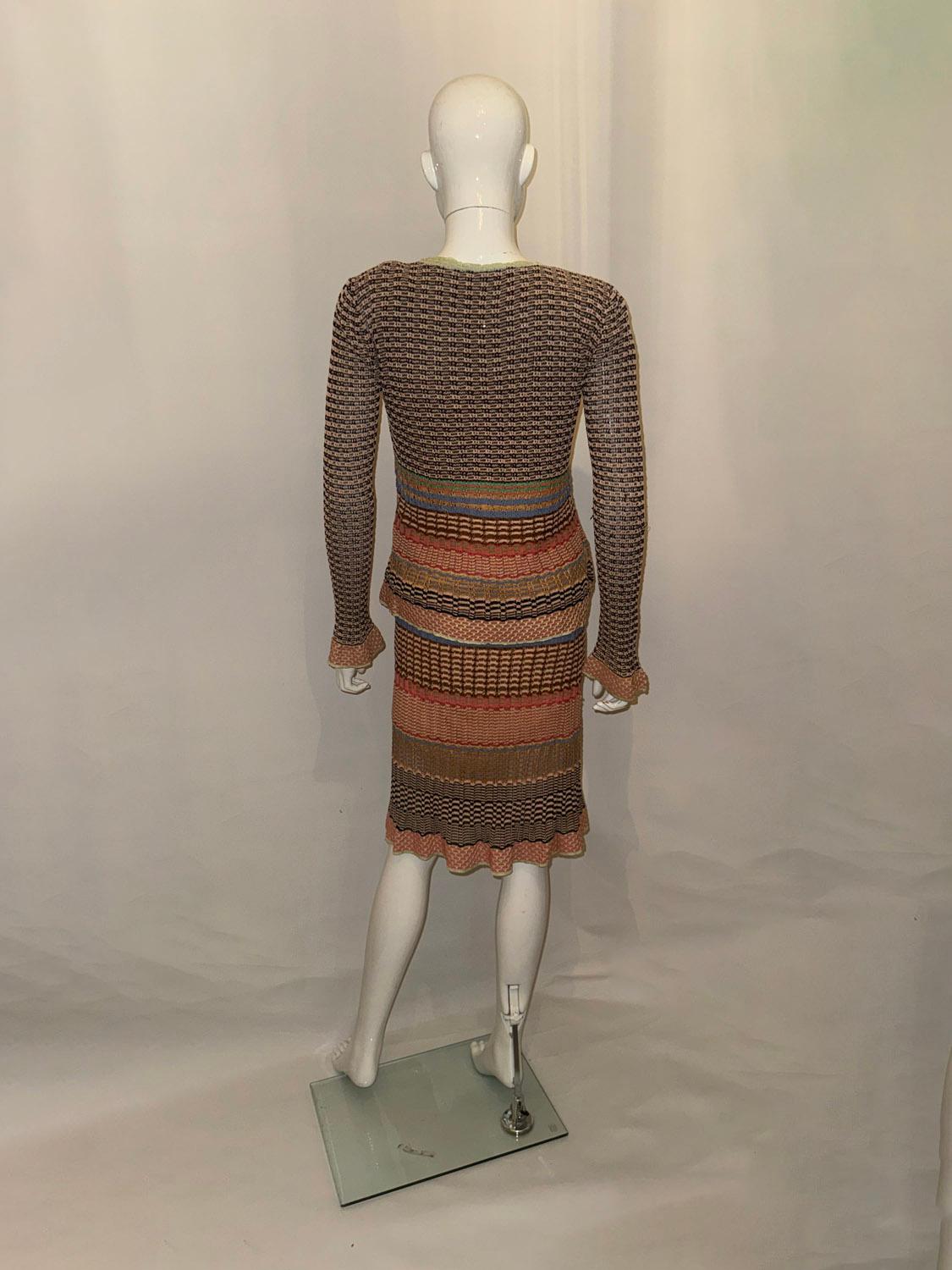 Vintage Missoni Mainline 3 Stück Outfit. im Zustand „Gut“ im Angebot in London, GB