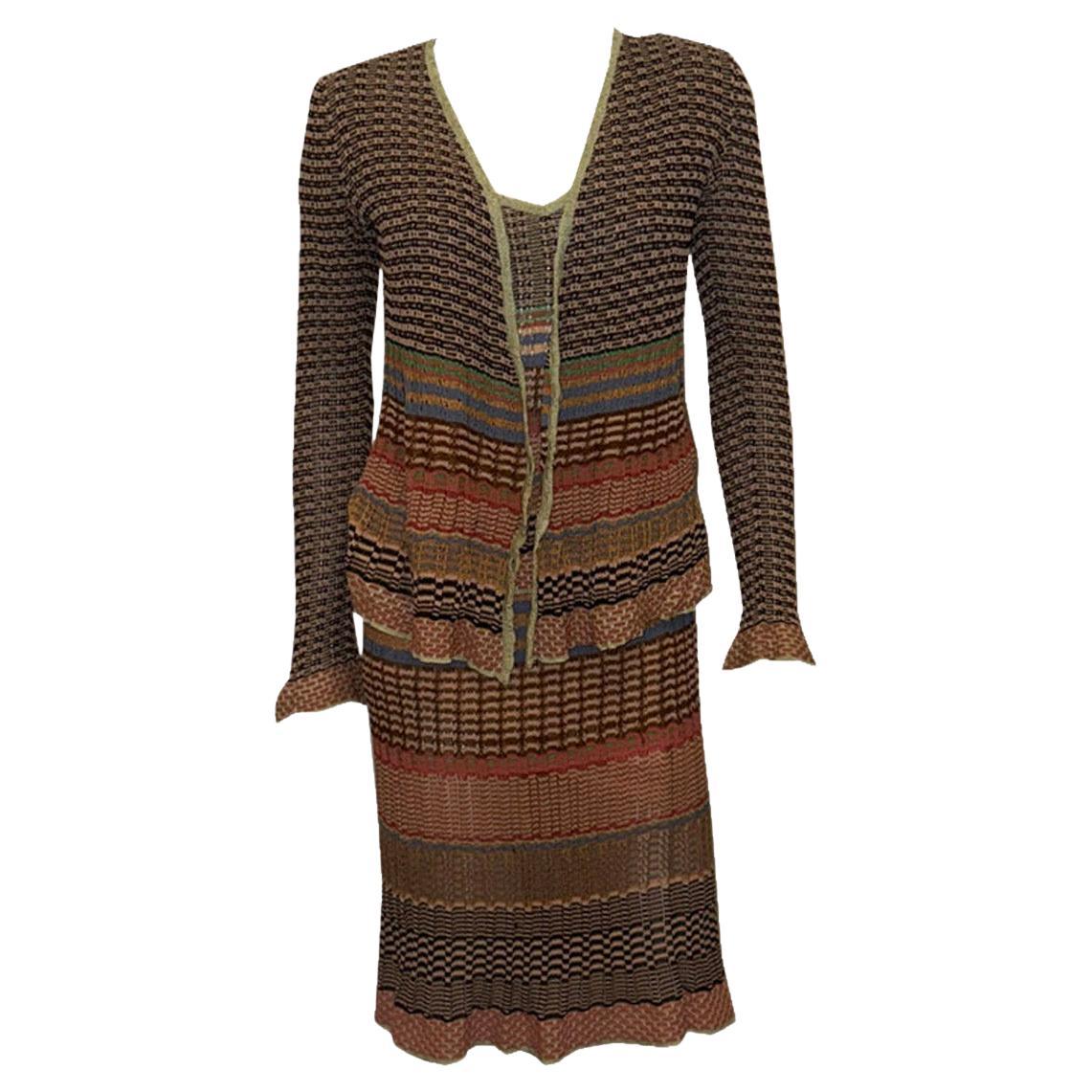 Vintage Missoni Mainline 3 Stück Outfit. im Angebot